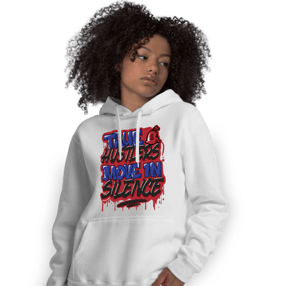 Playoffs 8s Hoodie Match Move In Silence - NastyJamz