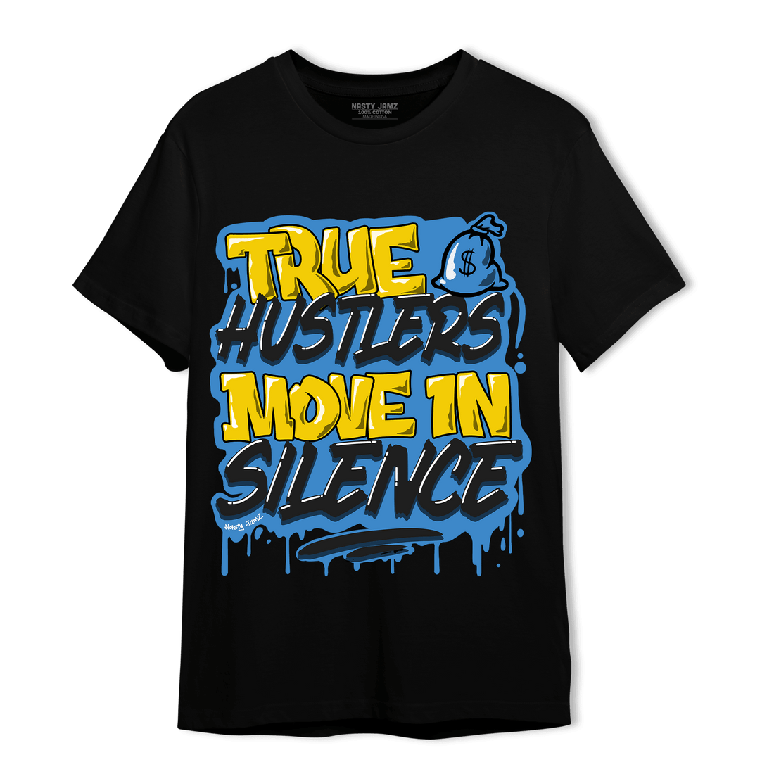 SB Dunk Bubbles T Shirt Match Move In Silence - NastyJamz