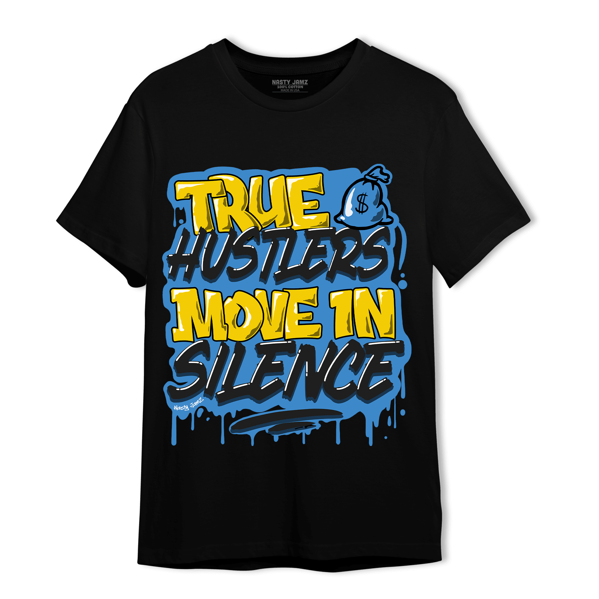 SB Dunk Bubbles T Shirt Match Move In Silence - NastyJamz