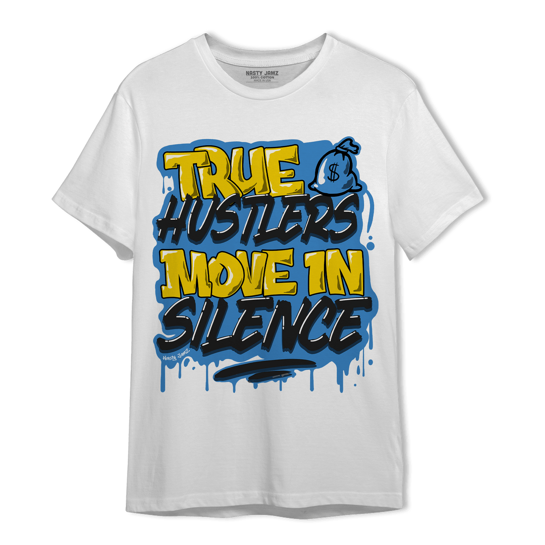 SB Dunk Bubbles T Shirt Match Move In Silence - NastyJamz