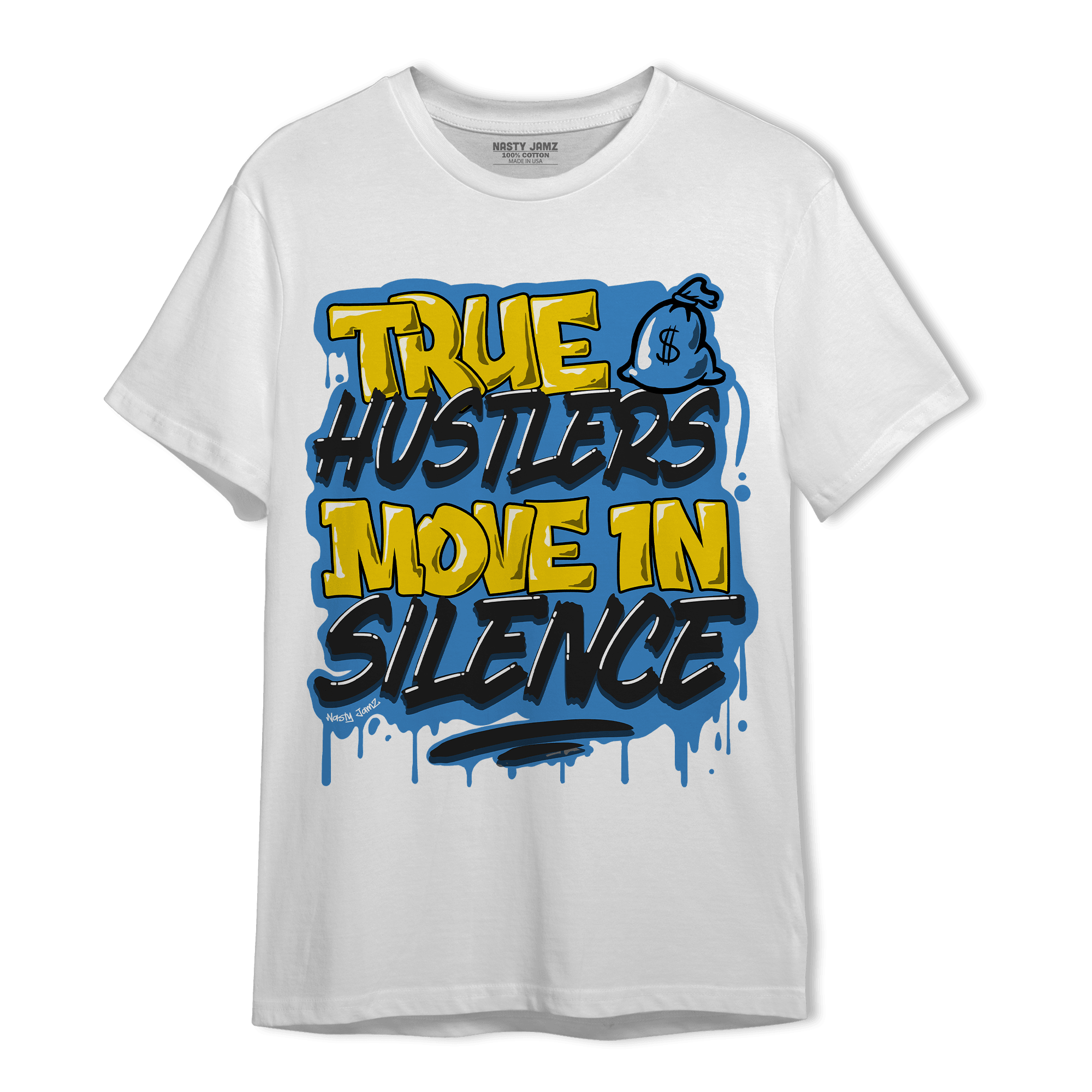 SB Dunk Bubbles T Shirt Match Move In Silence - NastyJamz