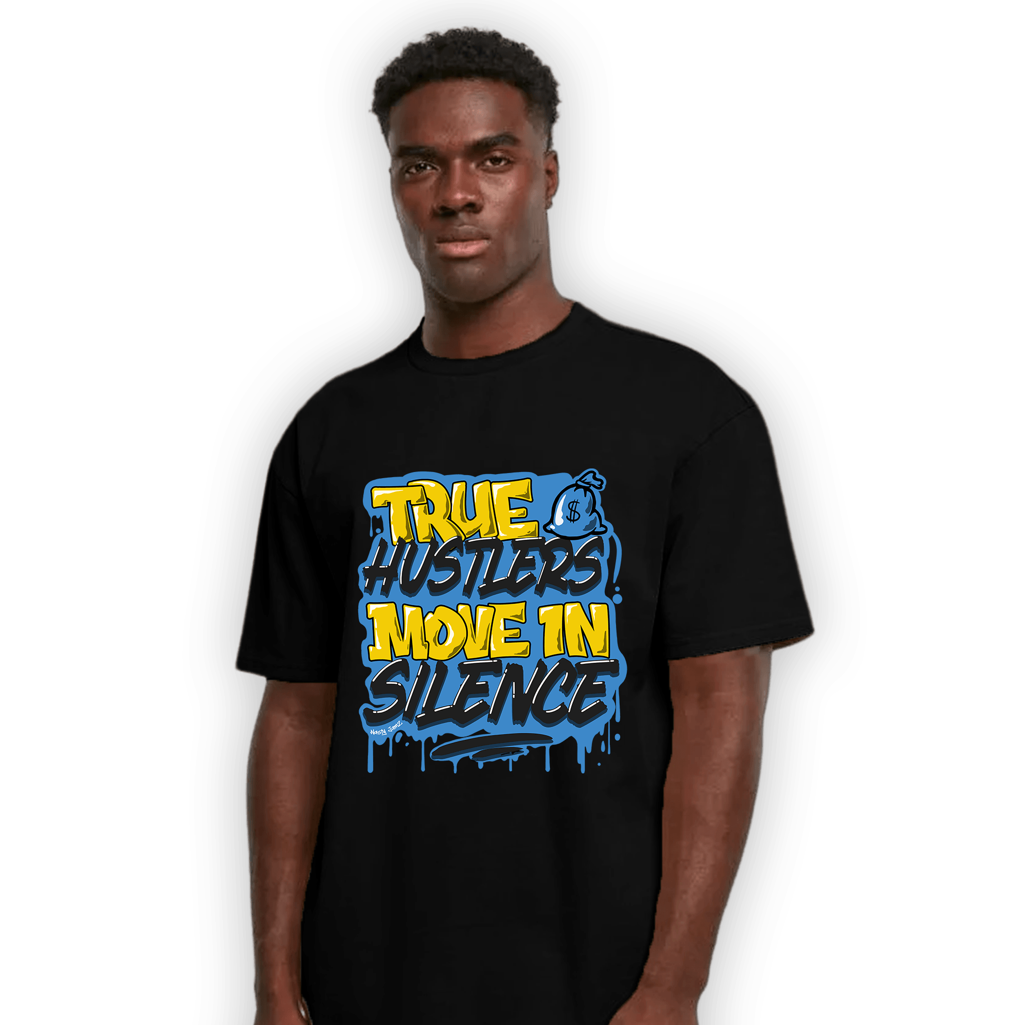 SB Dunk Bubbles T Shirt Match Move In Silence - NastyJamz