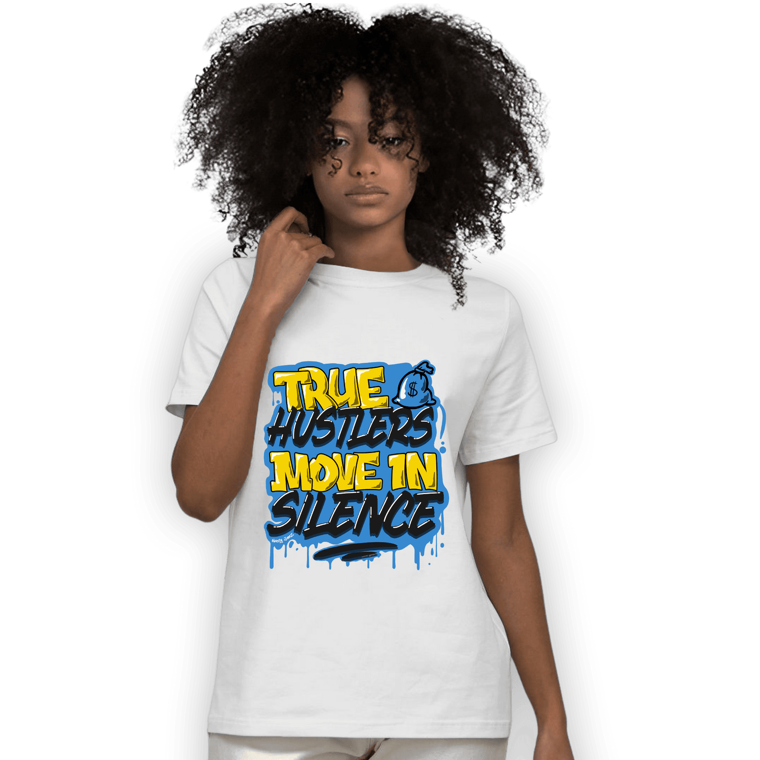 SB Dunk Bubbles T Shirt Match Move In Silence - NastyJamz