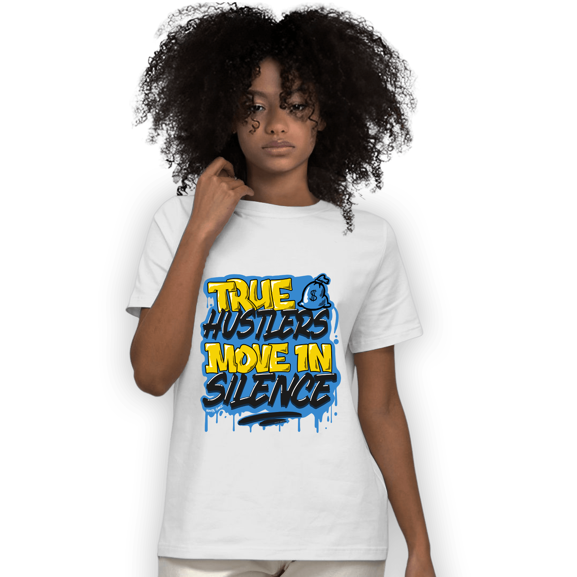 SB Dunk Bubbles T Shirt Match Move In Silence - NastyJamz