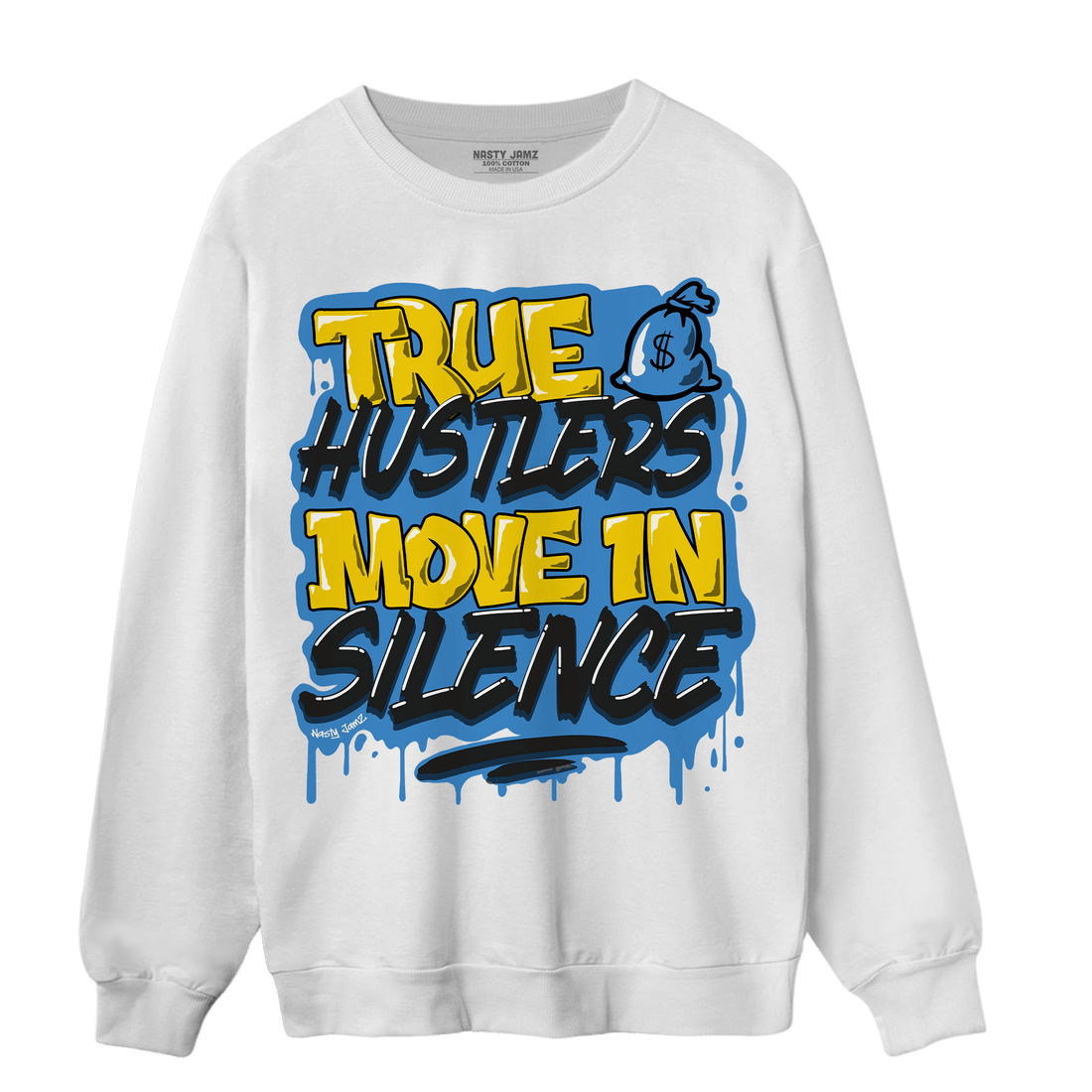 SB Dunk Bubbles Sweatshirt Match Move In Silence - NastyJamz