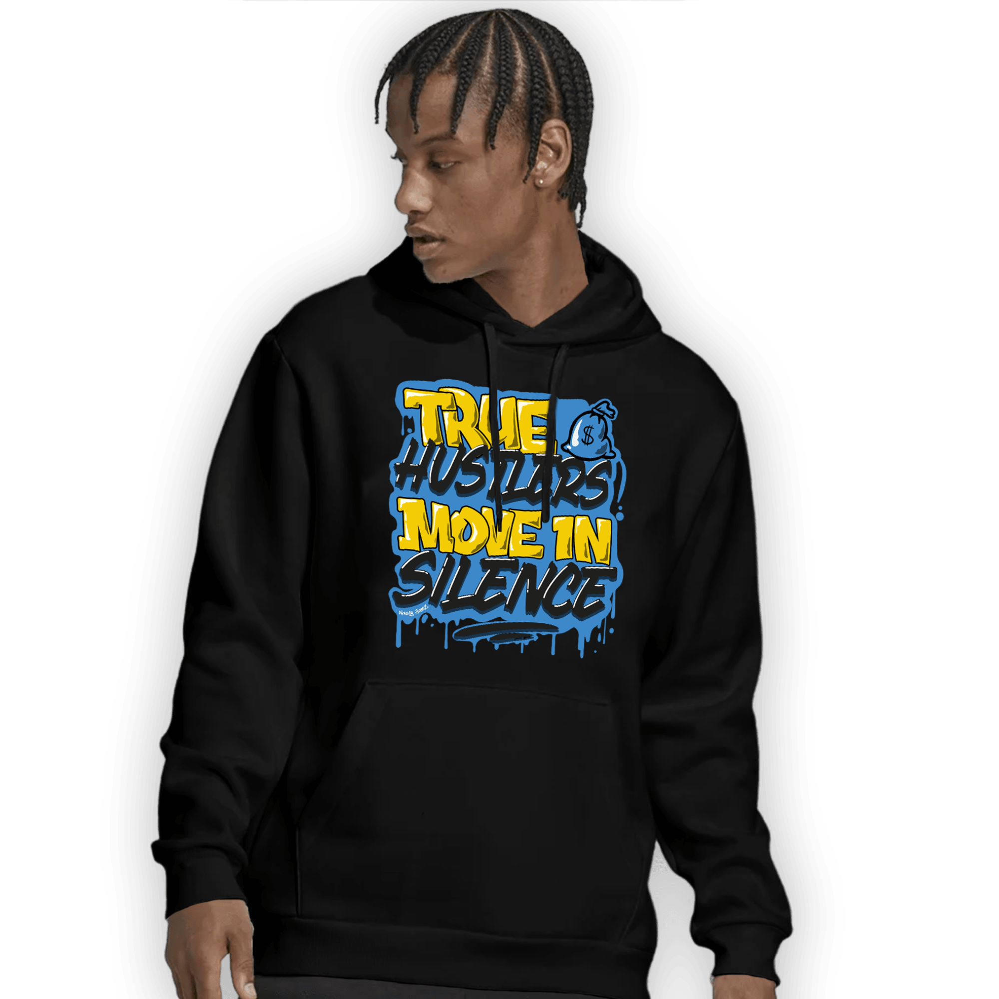 SB Dunk Bubbles Hoodie Match Move In Silence - NastyJamz