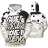 Gratitude 11s Hoodie Match Move In Silence 3D All-Over Print Color Splash - NastyJamz