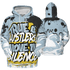 Blue Grey 13s Hoodie Match Move In Silence 3D All-Over Print Color Splash - NastyJamz