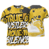 Yellow Ochre 6s T Shirt Match Move In Silence 3D All-Over Print Color Splash - NastyJamz