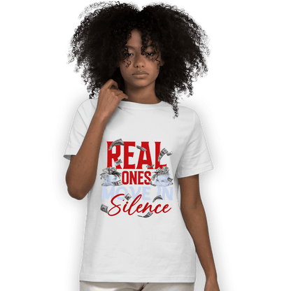 Cherry 11s T Shirt Match Move In Silence Money - NastyJamz