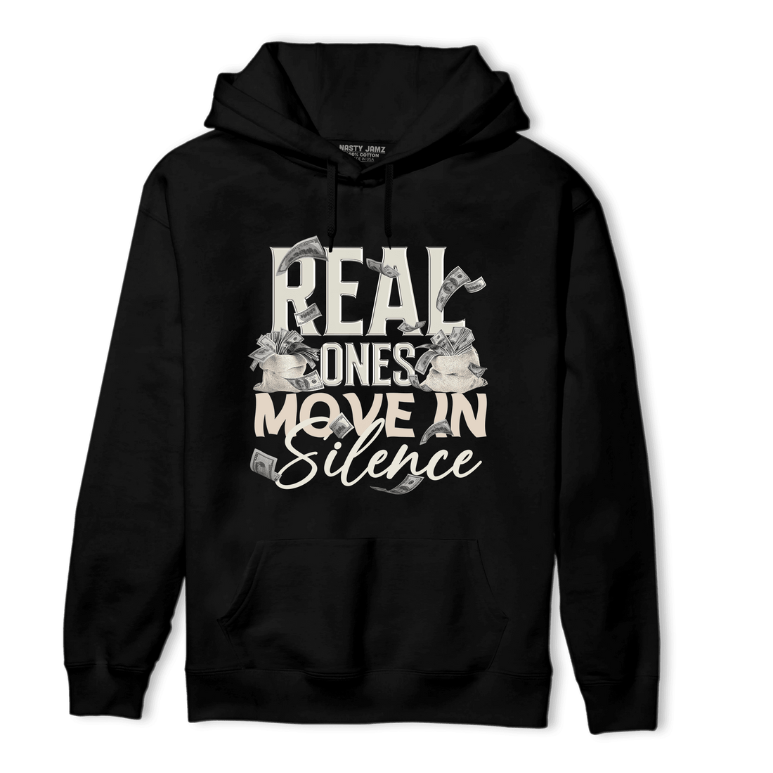 Neapolitan 11s Hoodie Match Move In Silence Money - NastyJamz