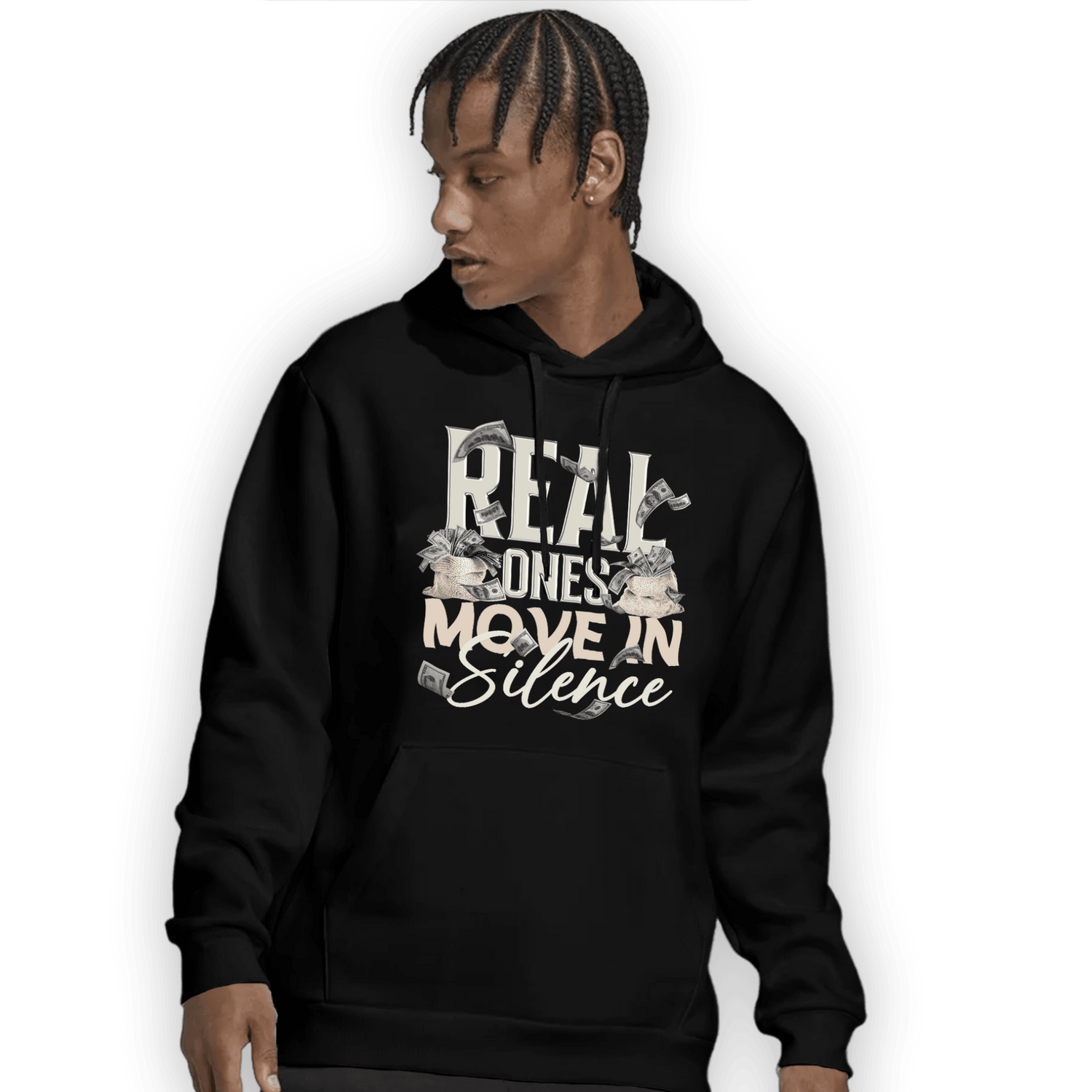 Neapolitan 11s Hoodie Match Move In Silence Money - NastyJamz