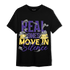 Field Purple 12s T Shirt Match Move In Silence Money - NastyJamz