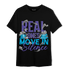 Aqua 6s T Shirt Match Move In Silence Money - NastyJamz