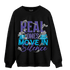 Aqua 6s Sweatshirt Match Move In Silence Money - NastyJamz