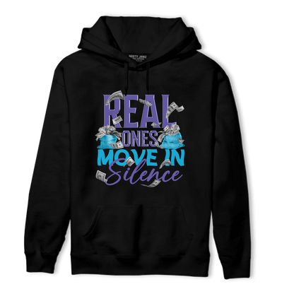 Aqua 6s Hoodie Match Move In Silence Money - NastyJamz