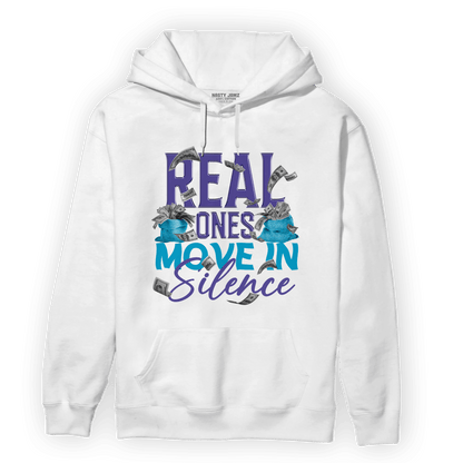 Aqua 6s Hoodie Match Move In Silence Money - NastyJamz
