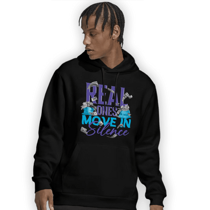 Aqua 6s Hoodie Match Move In Silence Money - NastyJamz