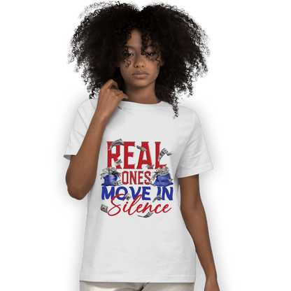 Playoffs 8s T Shirt Match Move In Silence Money - NastyJamz