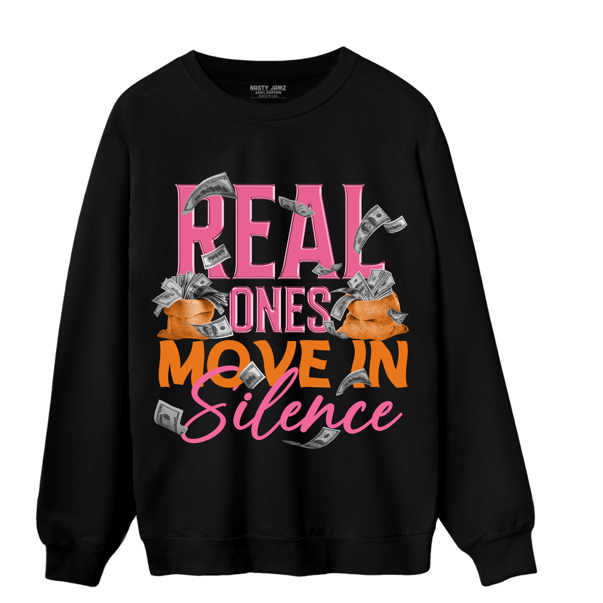 SB Dunk Blossom Sweatshirt Match Move In Silence Money - NastyJamz