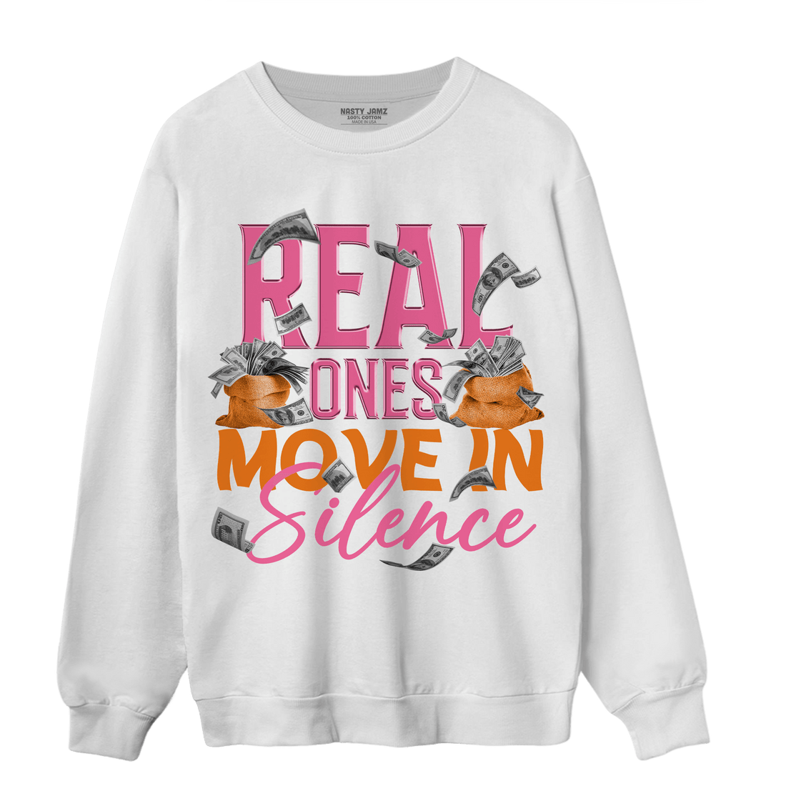 SB Dunk Blossom Sweatshirt Match Move In Silence Money - NastyJamz