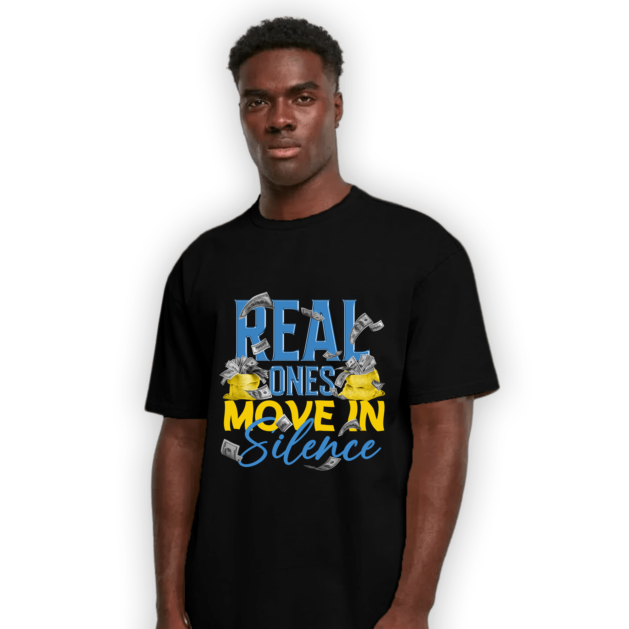 SB Dunk Bubbles T Shirt Match Move In Silence Money - NastyJamz