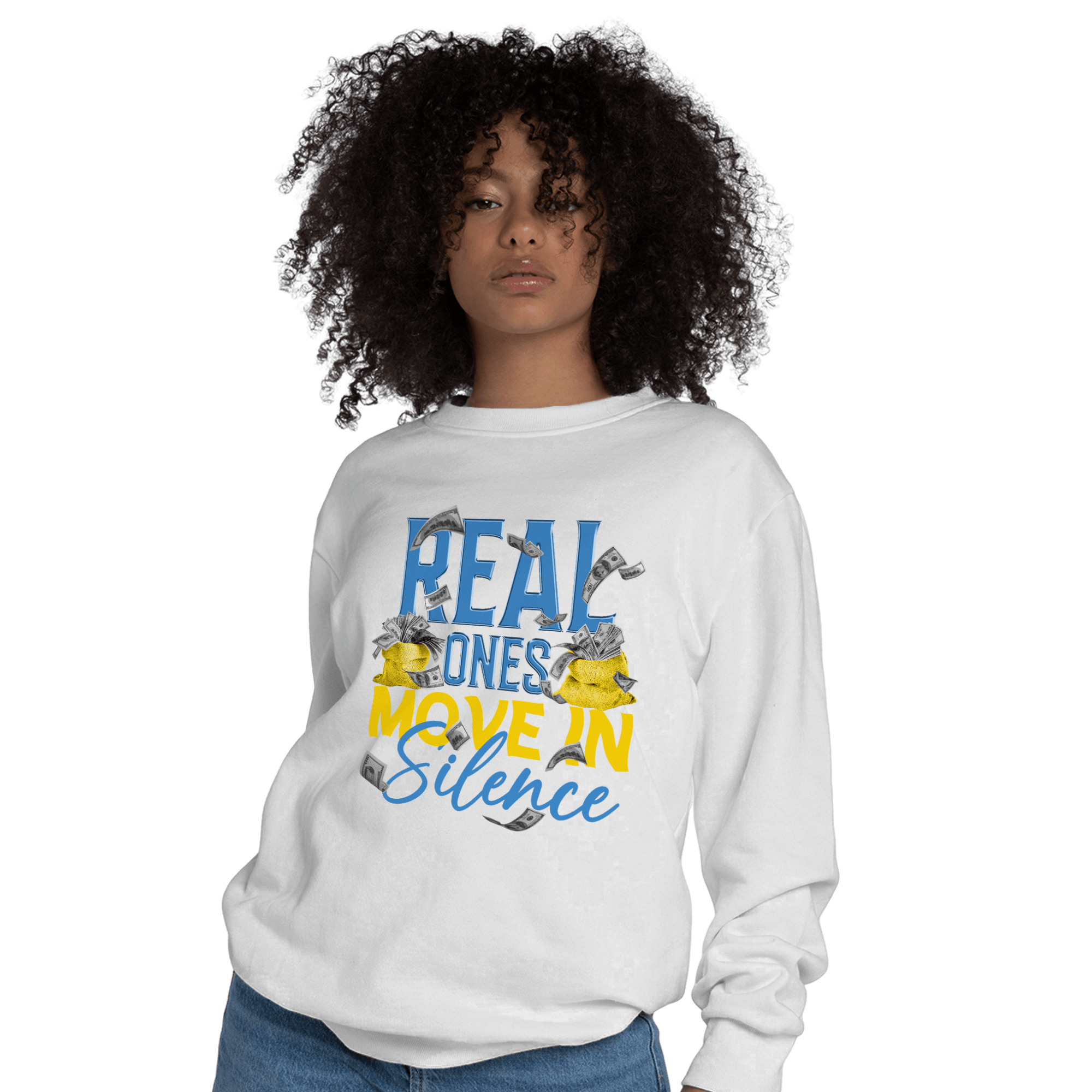 SB Dunk Bubbles Sweatshirt Match Move In Silence Money - NastyJamz