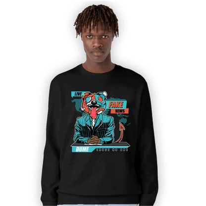 Dunk Low Dolphins Sweatshirt Match News Presenter BER - NastyJamz