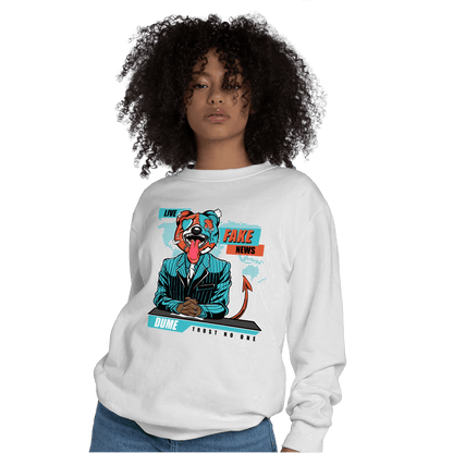 Dunk Low Dolphins Sweatshirt Match News Presenter BER - NastyJamz