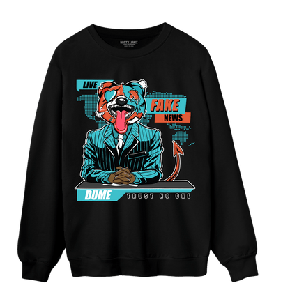 Dunk Low Dolphins Sweatshirt Match News Presenter BER - NastyJamz