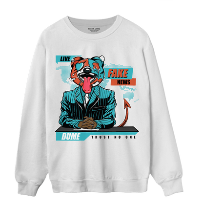 Dunk Low Dolphins Sweatshirt Match News Presenter BER - NastyJamz