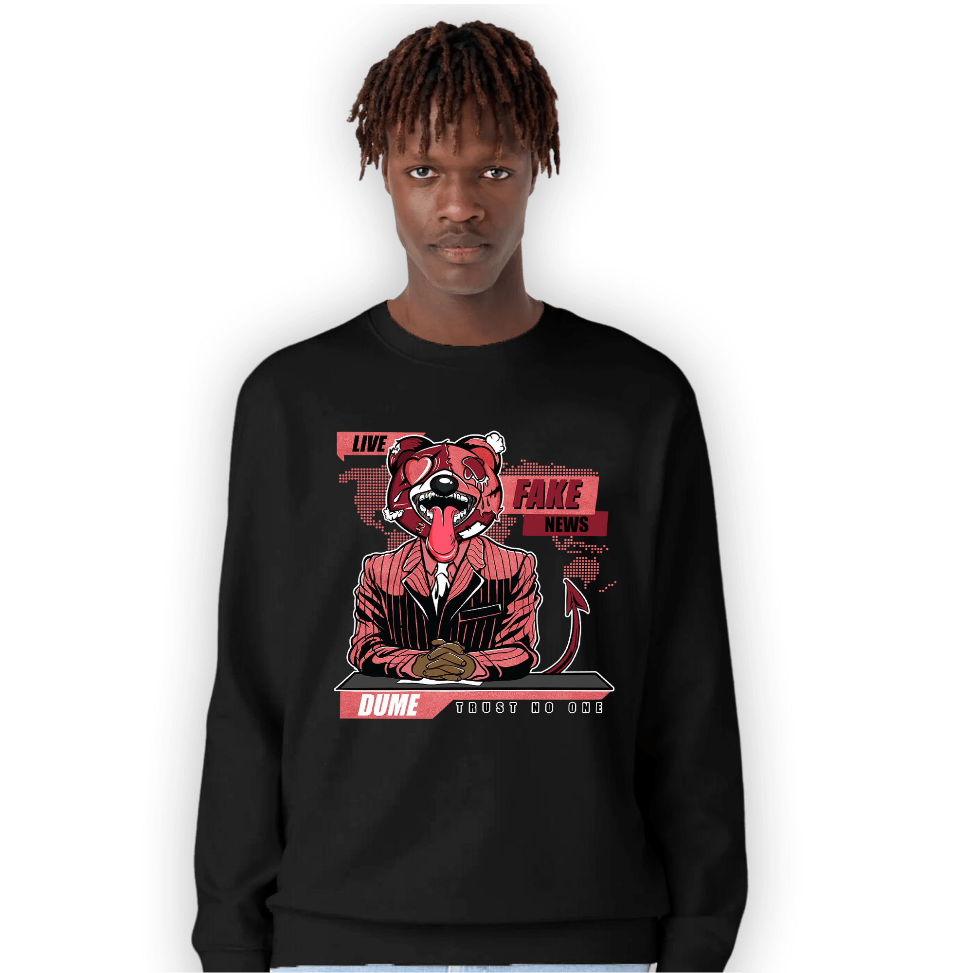 Dunk Low WMNS Valentine Day Sweatshirt Match News Presenter BER - NastyJamz