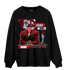 Cherry 11s Sweatshirt Match News Presenter BER - NastyJamz