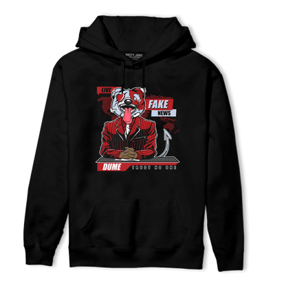 Cherry 11s Hoodie Match News Presenter BER - NastyJamz