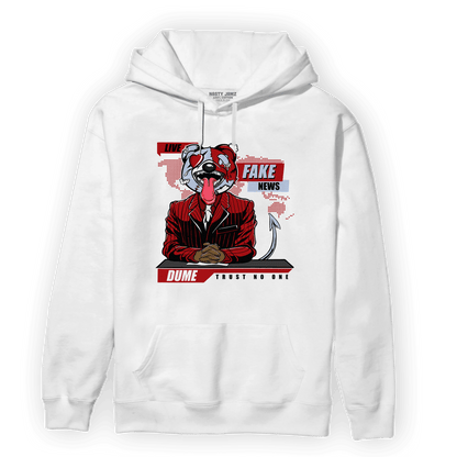 Cherry 11s Hoodie Match News Presenter BER - NastyJamz