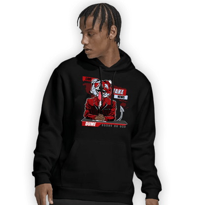 Cherry 11s Hoodie Match News Presenter BER - NastyJamz