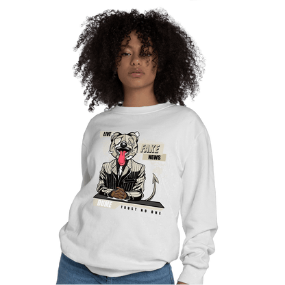 Gratitude 11s Sweatshirt Match News Presenter BER - NastyJamz