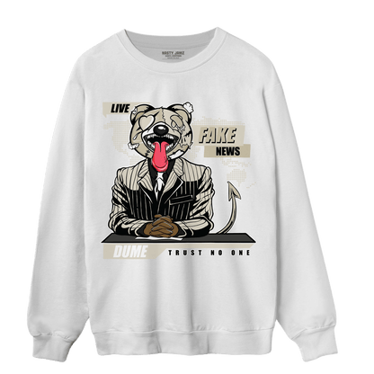 Gratitude 11s Sweatshirt Match News Presenter BER - NastyJamz
