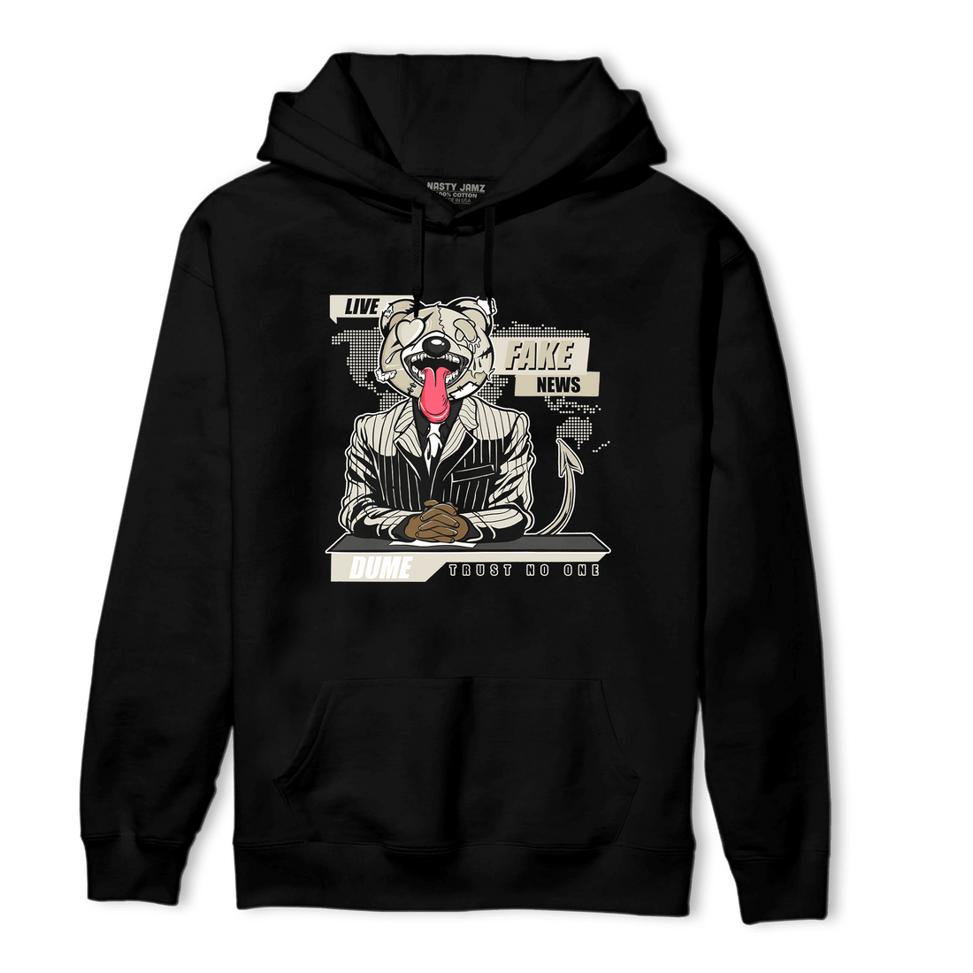 Gratitude 11s Hoodie Match News Presenter BER - NastyJamz