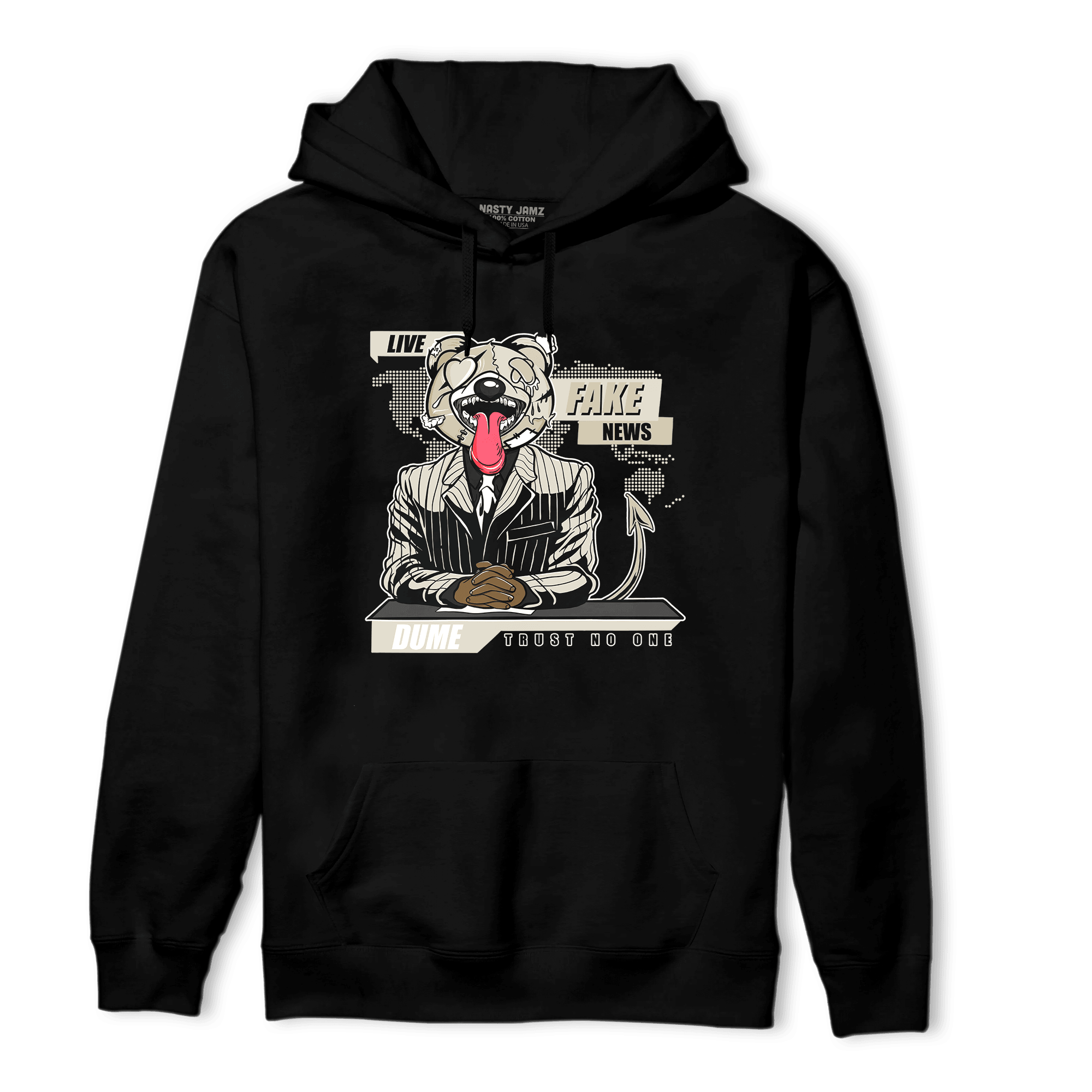 Gratitude 11s Hoodie Match News Presenter BER - NastyJamz