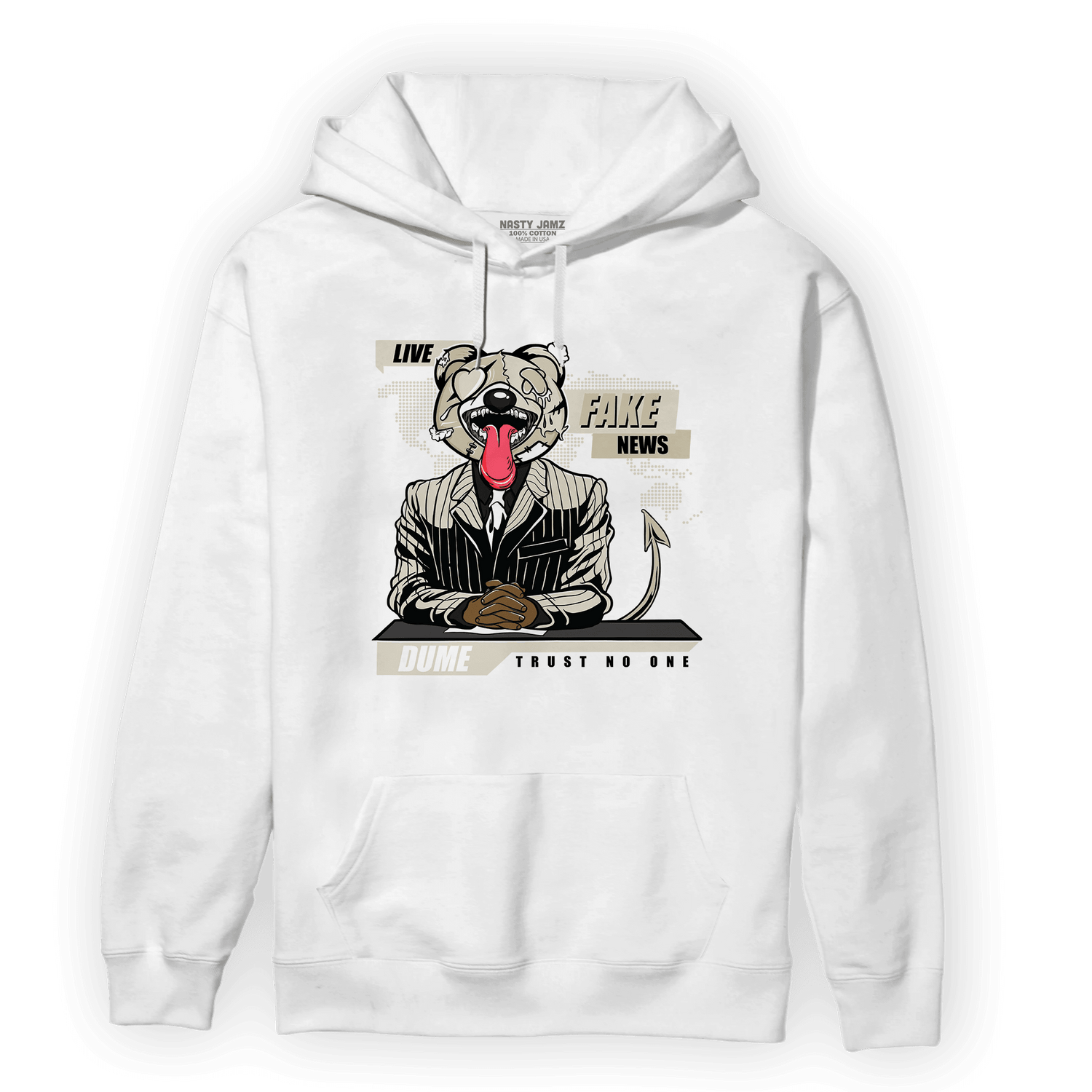 Gratitude 11s Hoodie Match News Presenter BER - NastyJamz
