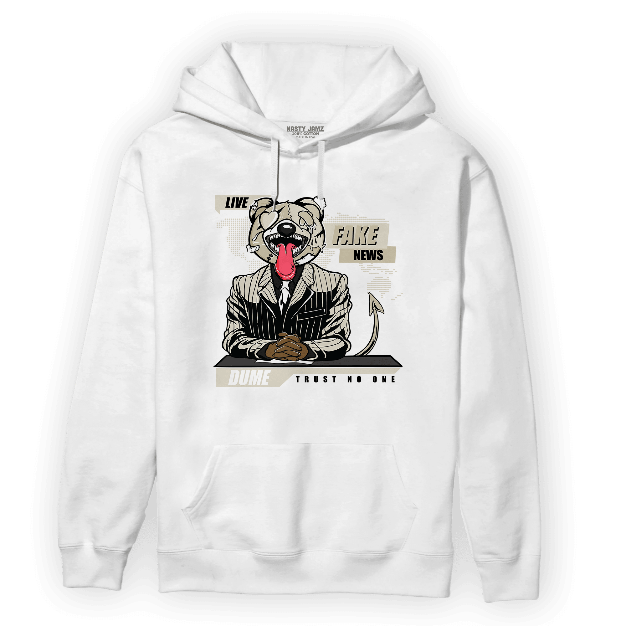 Gratitude 11s Hoodie Match News Presenter BER - NastyJamz