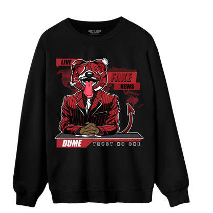 Cherry 12s Sweatshirt Match News Presenter BER - NastyJamz