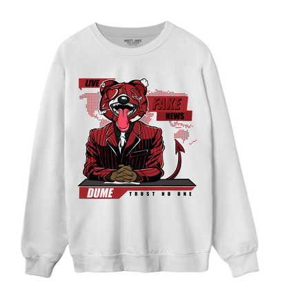 Cherry 12s Sweatshirt Match News Presenter BER - NastyJamz