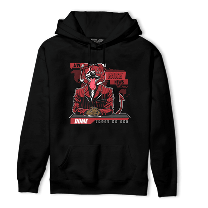 Cherry 12s Hoodie Match News Presenter BER - NastyJamz