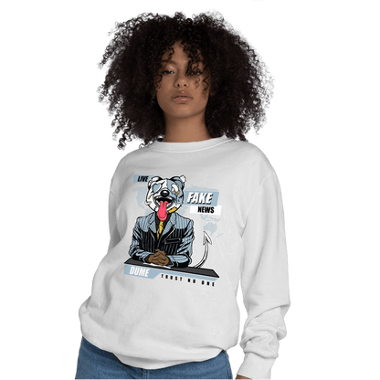 Blue Grey 13s Sweatshirt Match News Presenter BER - NastyJamz