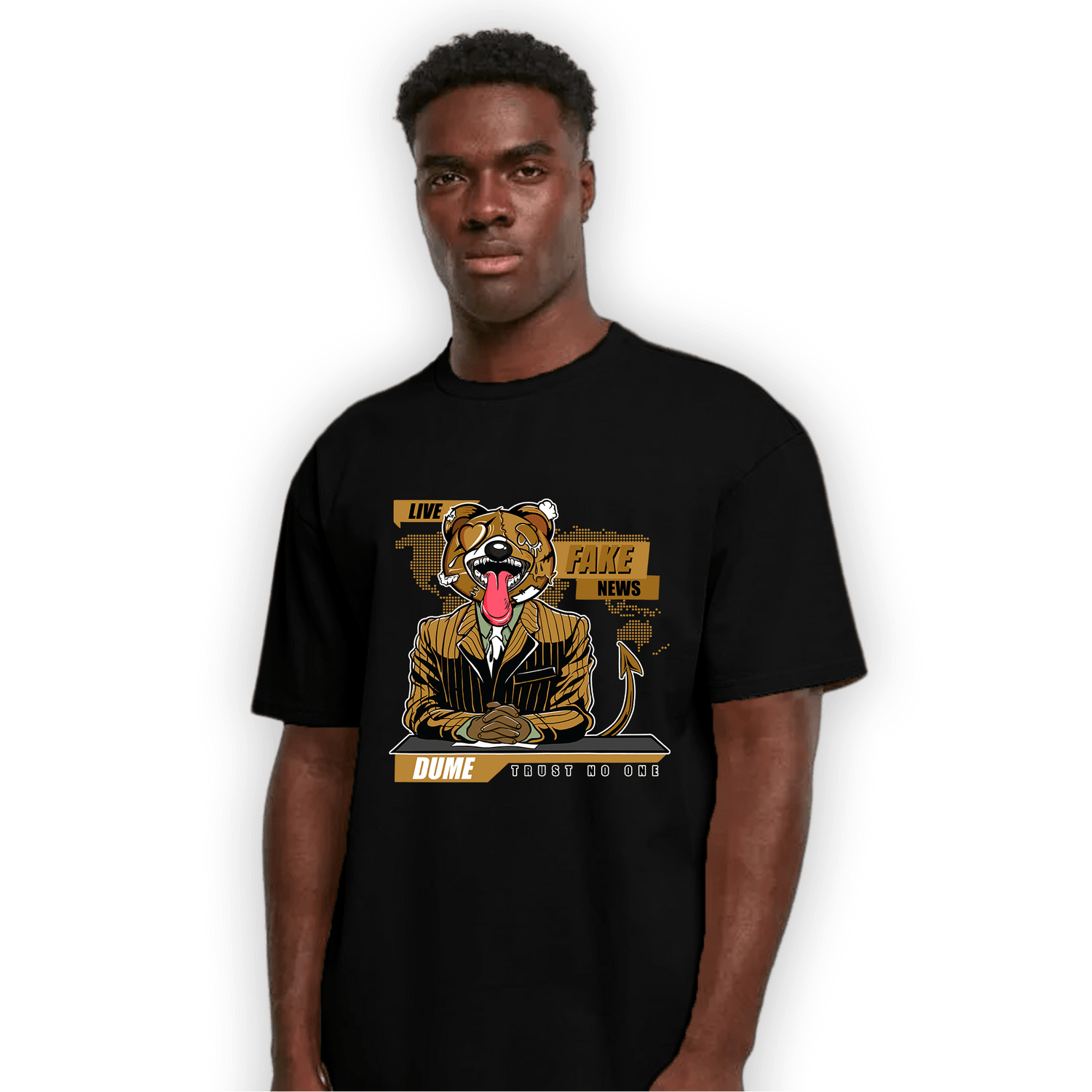Wheat 13s T Shirt Match News Presenter BER - NastyJamz