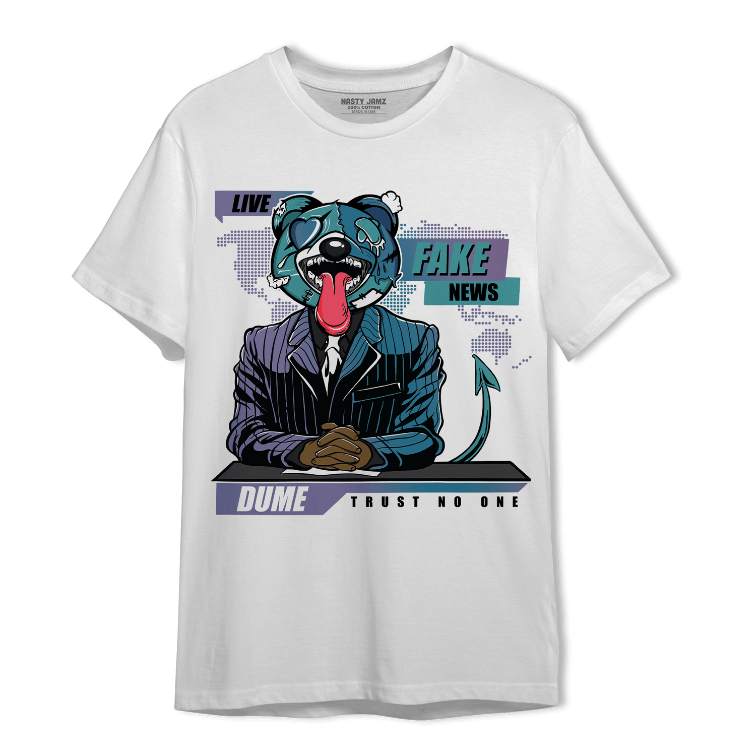 Low Love Letter 14s T Shirt Match News Presenter BER - NastyJamz