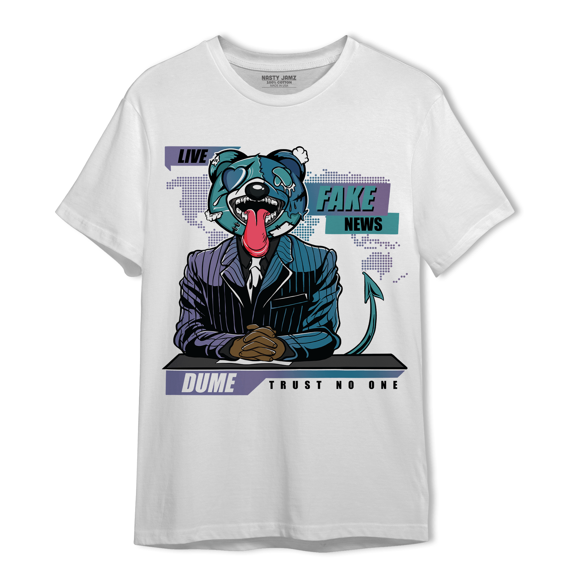 Low Love Letter 14s T Shirt Match News Presenter BER - NastyJamz