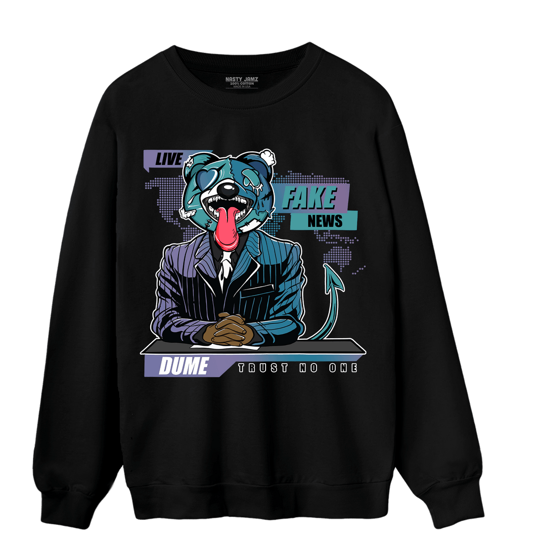 Low Love Letter 14s Sweatshirt Match News Presenter BER - NastyJamz